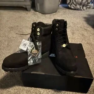 Timberland | Shoes | Timberland Mens Black Boots Rare  display picture 3
